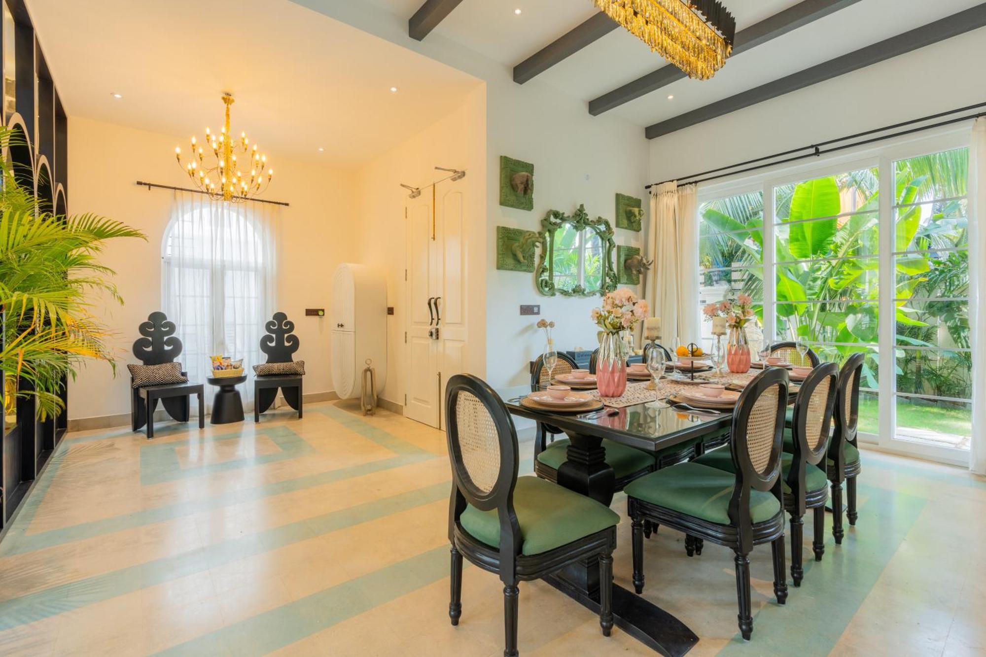 Elivaas 4 Bhk Villa With Pvt Pool & Jacuzzi-Yashgeet ชิโวลิม ภายนอก รูปภาพ