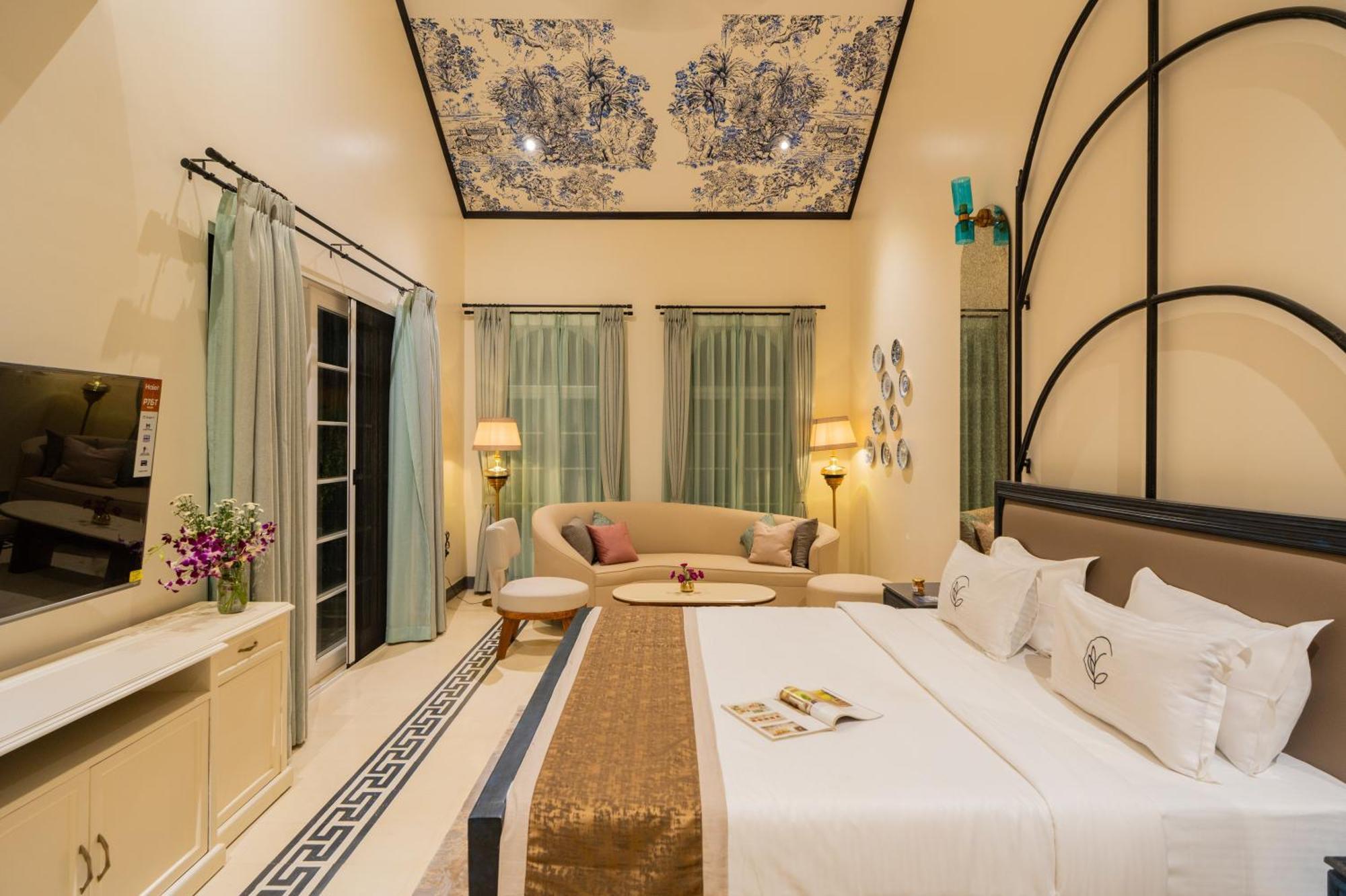 Elivaas 4 Bhk Villa With Pvt Pool & Jacuzzi-Yashgeet ชิโวลิม ภายนอก รูปภาพ